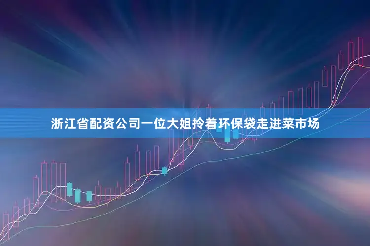 浙江省配资公司一位大姐拎着环保袋走进菜市场