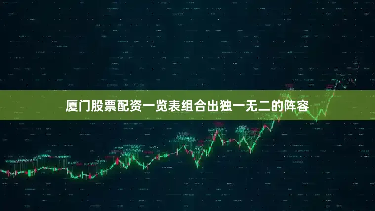 厦门股票配资一览表组合出独一无二的阵容
